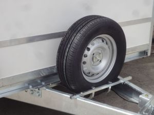 Reserverad mit Halterung Stahl