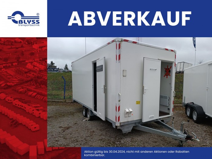 <strong>ABVERKAUF! Office 600</strong> Bauwagen <strong>ABVERKAUF! Office 600</strong> Bauwagen