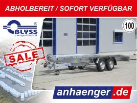 <strong>DAUERTIEFPREIS! JUPITER 450x210cm 2700kg</strong> AUTOTRANSPORTER