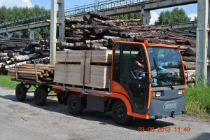 elektro plattformwagen